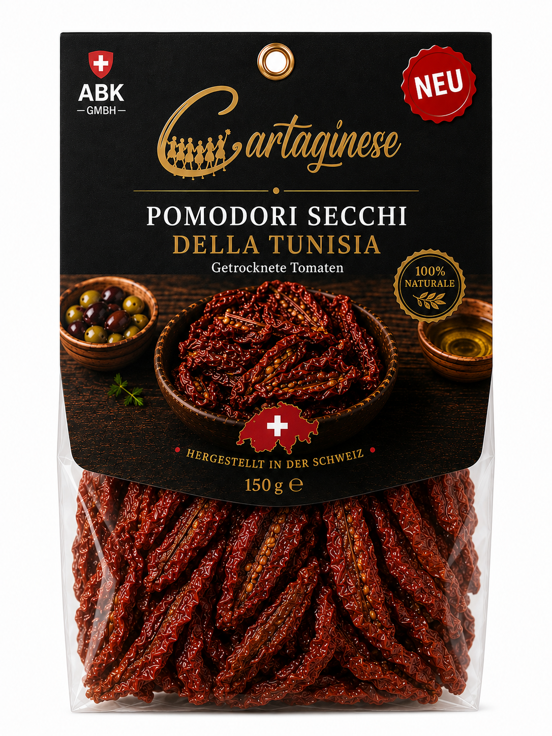 Cartaginese Pomodori Secchi — della Tunisia
